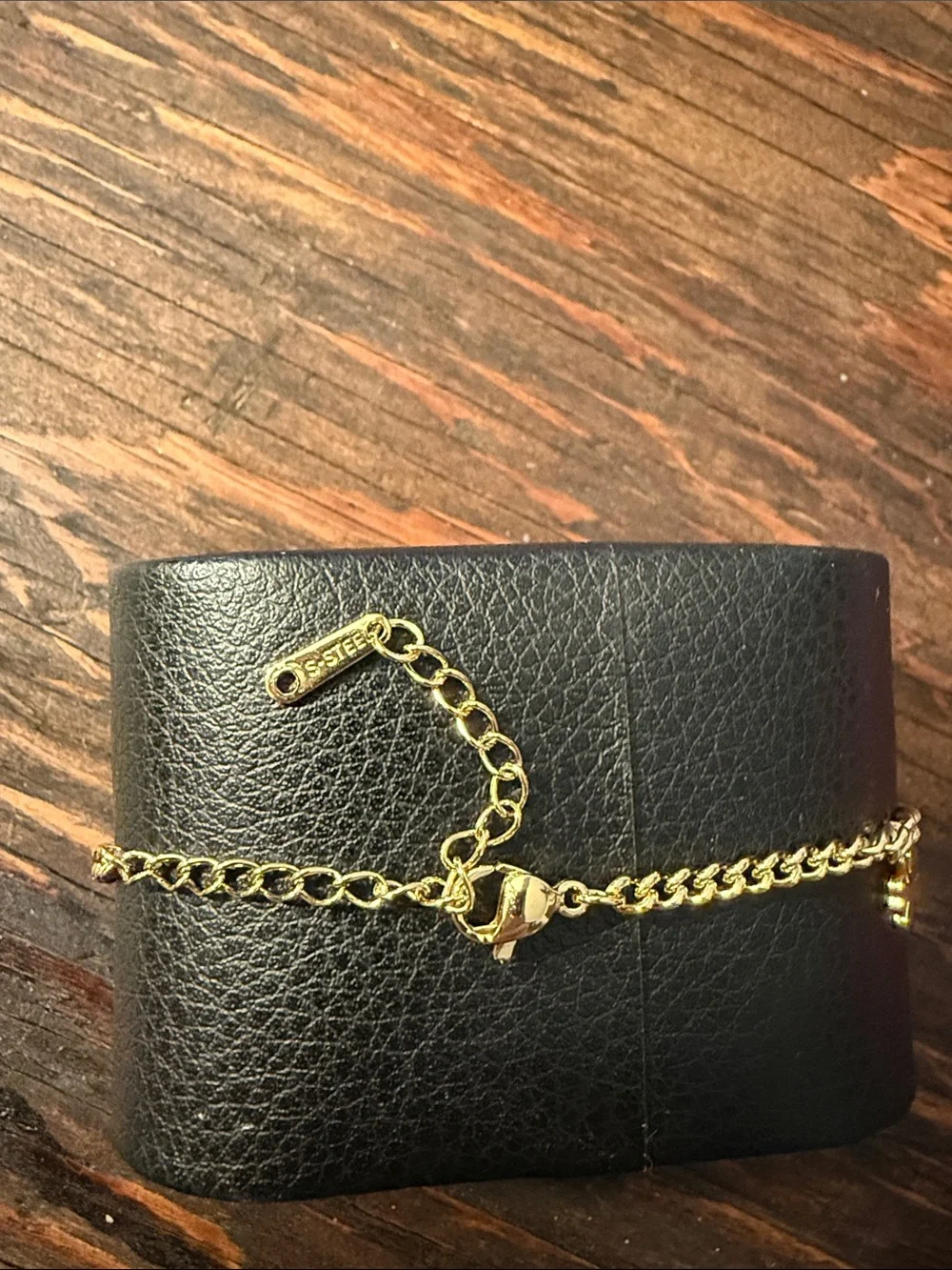 Gold Plated On Stainless Dainty Clover Charm Bracelet - Women Accessories